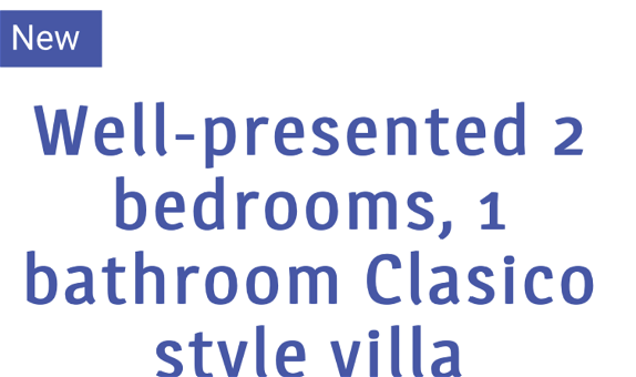 For sale: 2 bedroom house / villa in Camposol